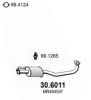 MITSUBISHI MR464597 Middle Silencer